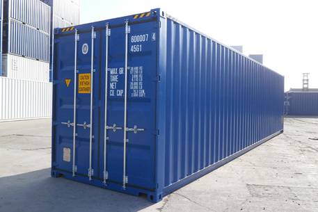 container 40 pieds High Cube, Le Havre