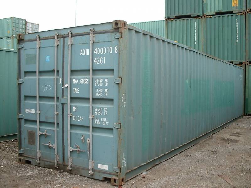 CONTAINER D’OCCASION 40’ DRY.