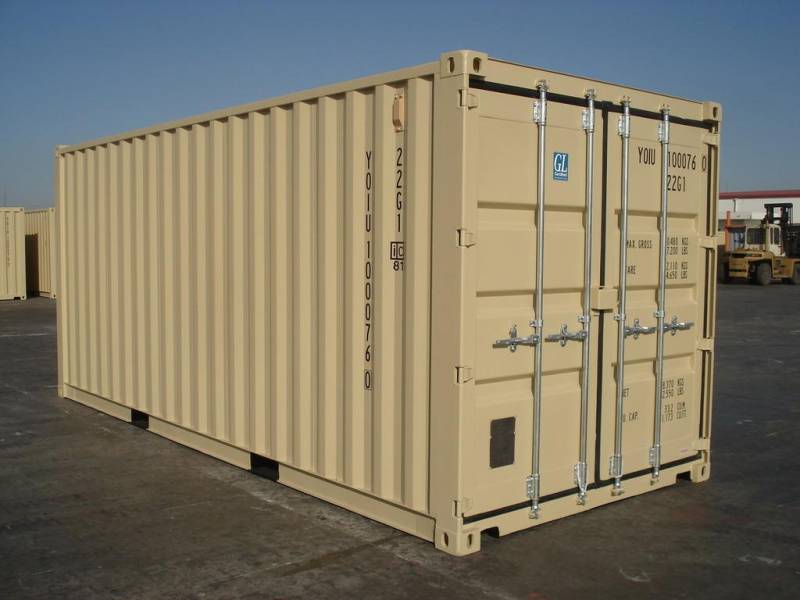 Location conteneur de chantier 33 m³ - container 20’