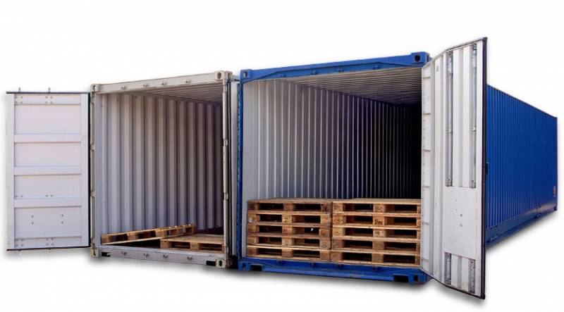 20' container pallet wide